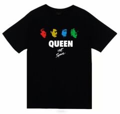 Queen Baskılı T-shirt