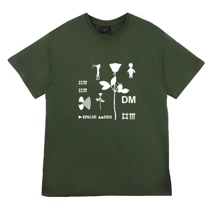 Depeche Mode Baskılı T-shirt