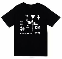 Depeche Mode Baskılı T-shirt