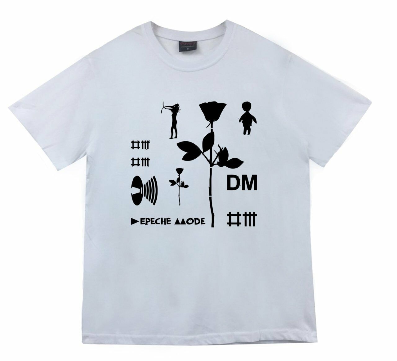 Depeche Mode Baskılı T-shirt