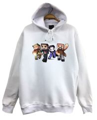 Minecraft Baskılı Sweatshirt