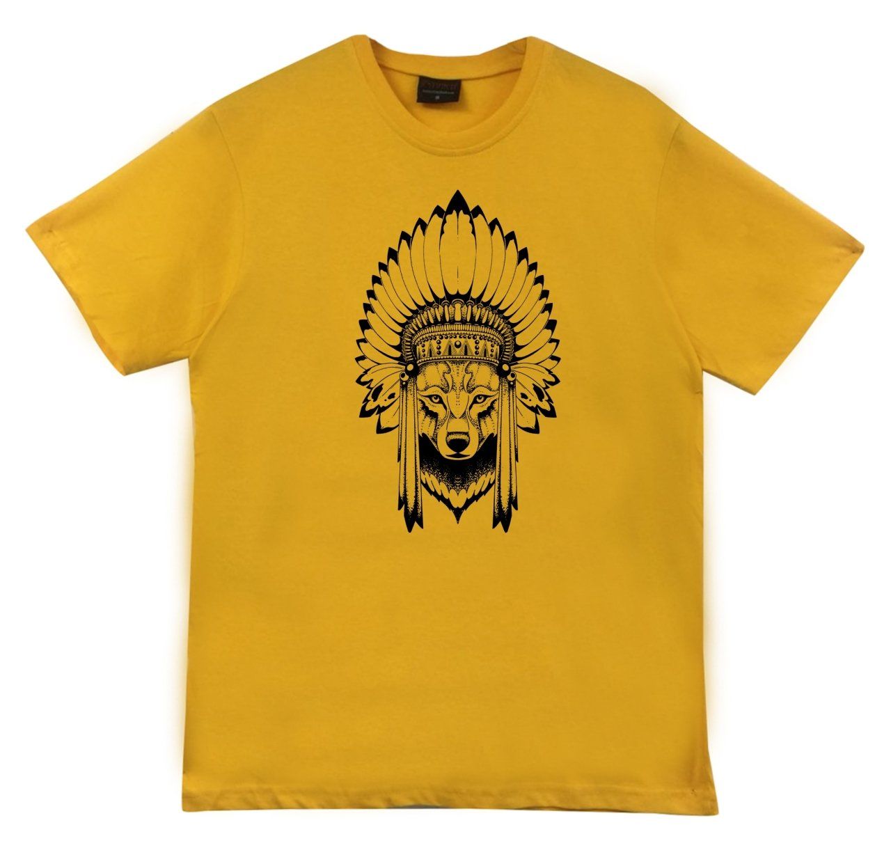 Kızılderili Baskılı T-shirt