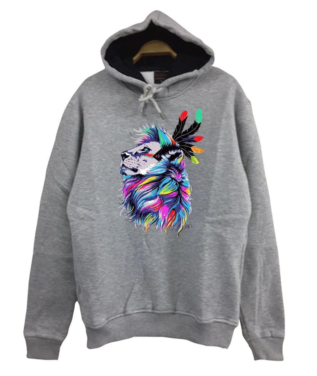 Aslan Baskılı Sweatshirt