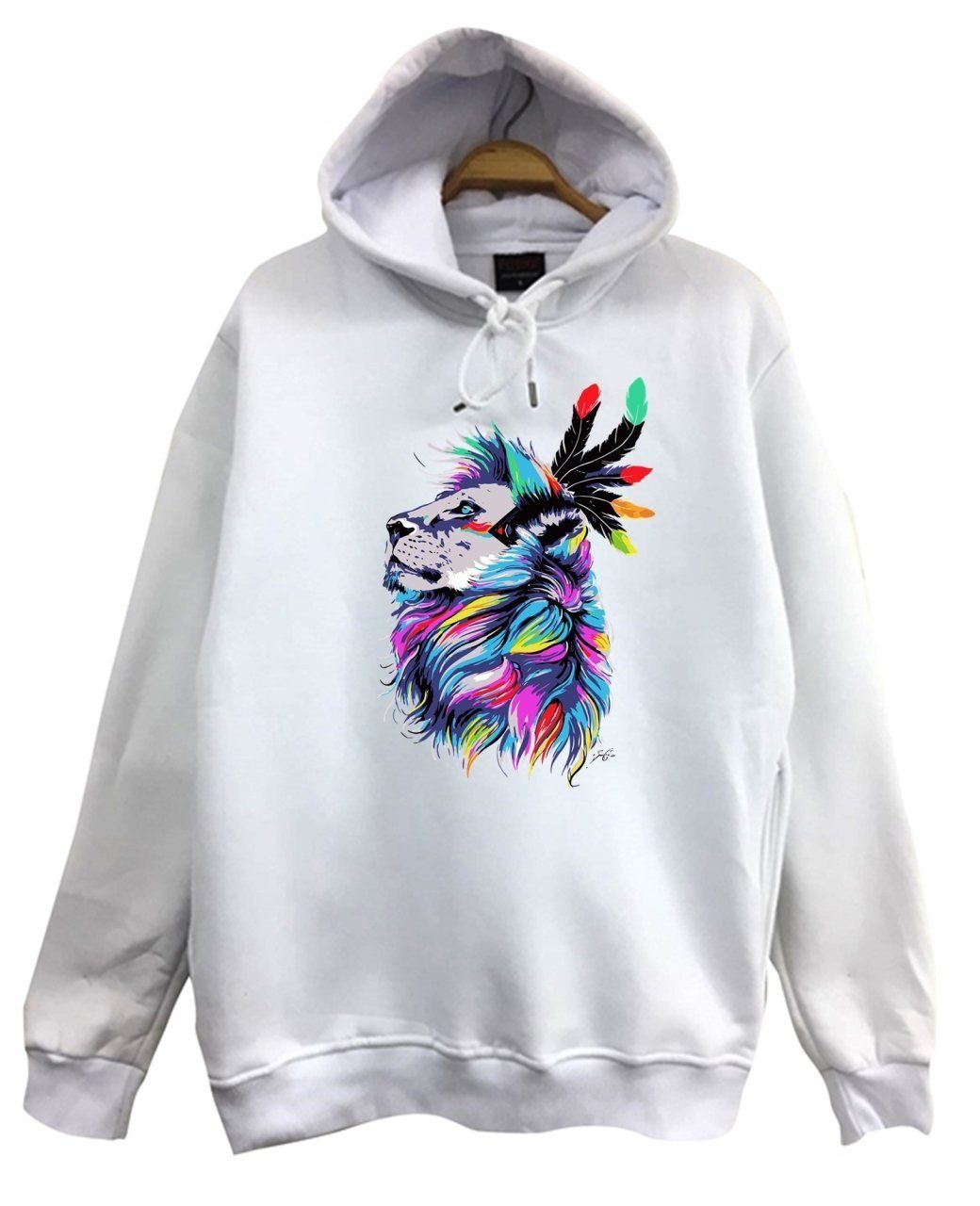 Aslan Baskılı Sweatshirt