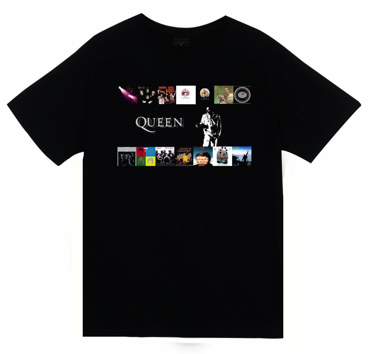 Queen Baskılı T-shirt