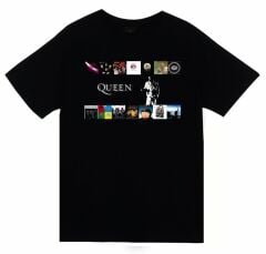 Queen Baskılı T-shirt