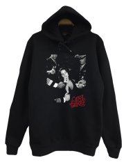 Lana Del Rey Baskılı Kapüşonlu Sweatshirt SİYAH - M