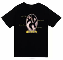 Queen Baskılı T-shirt
