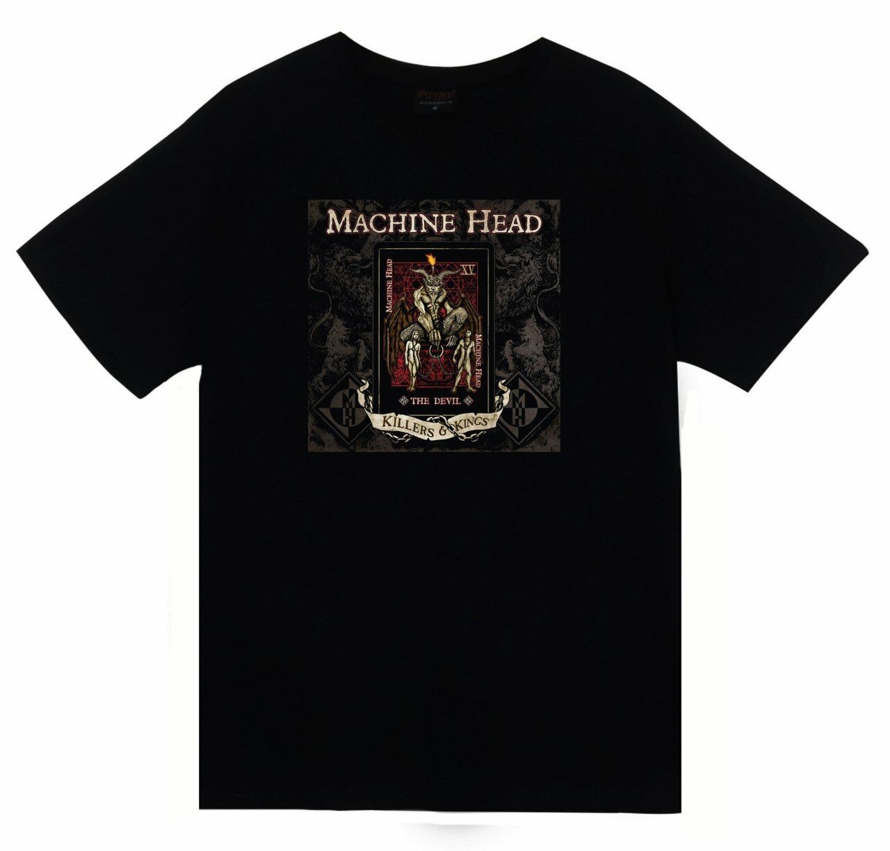 Machine Head Baskılı T-shirt