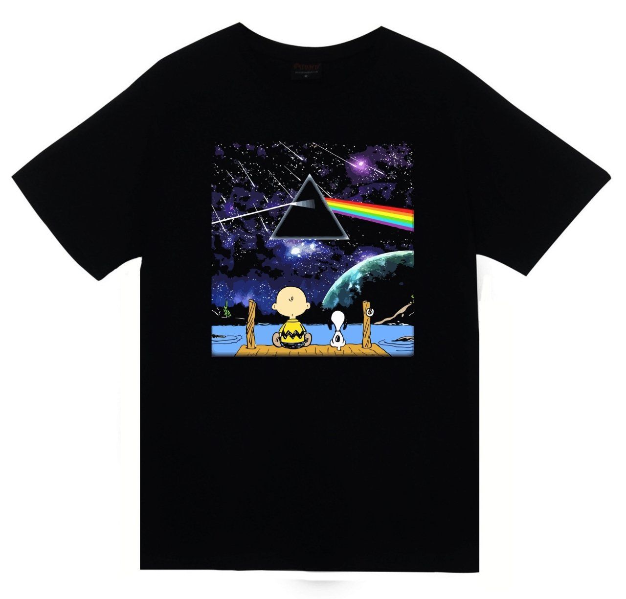 Pink Floyd Baskılı T-shirt