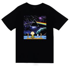 Pink Floyd Baskılı T-shirt