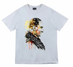 Gazi Mustafa Kemal Atatürk Baskılı T-shirt