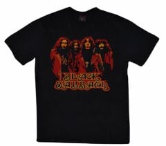 Black Sabbath Baskılı T-shirt