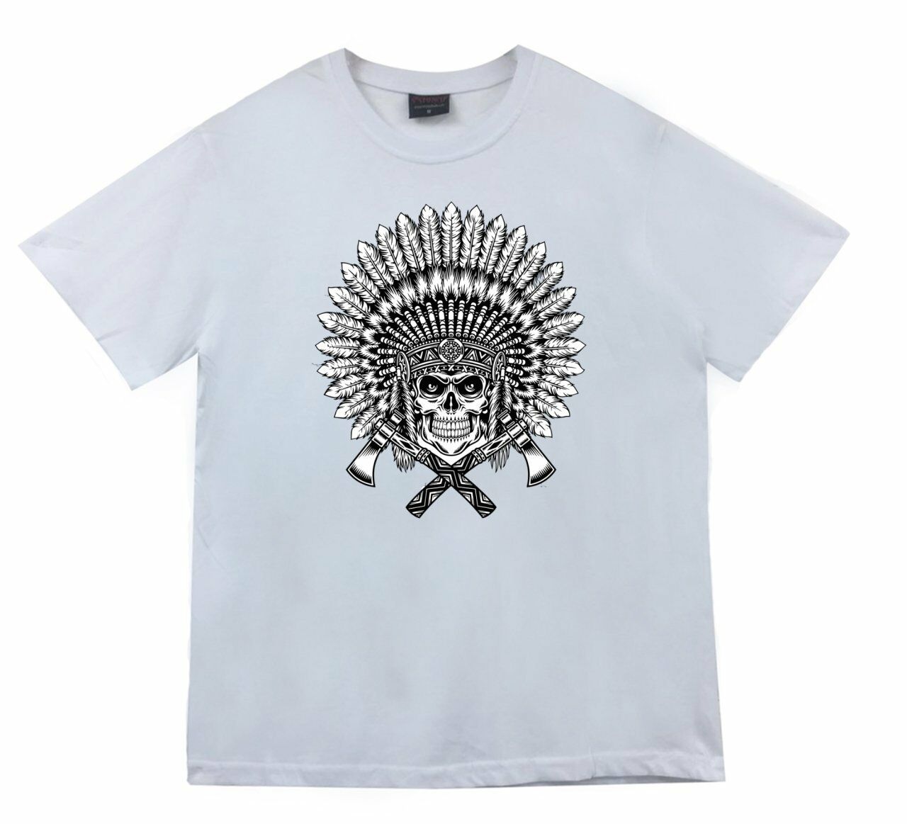 Kızılderili Baskılı T-shirt