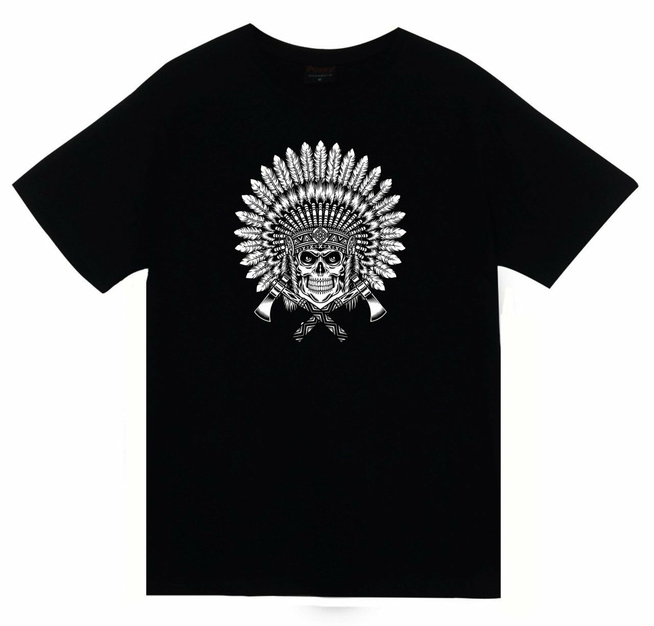 Kızılderili Baskılı T-shirt