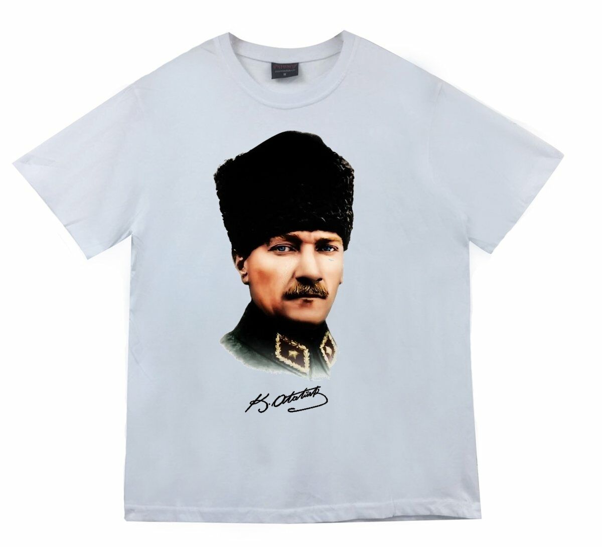 Gazi Mustafa Kemal Atatürk Baskılı T-shirt