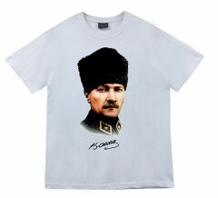 Gazi Mustafa Kemal Atatürk Baskılı T-shirt