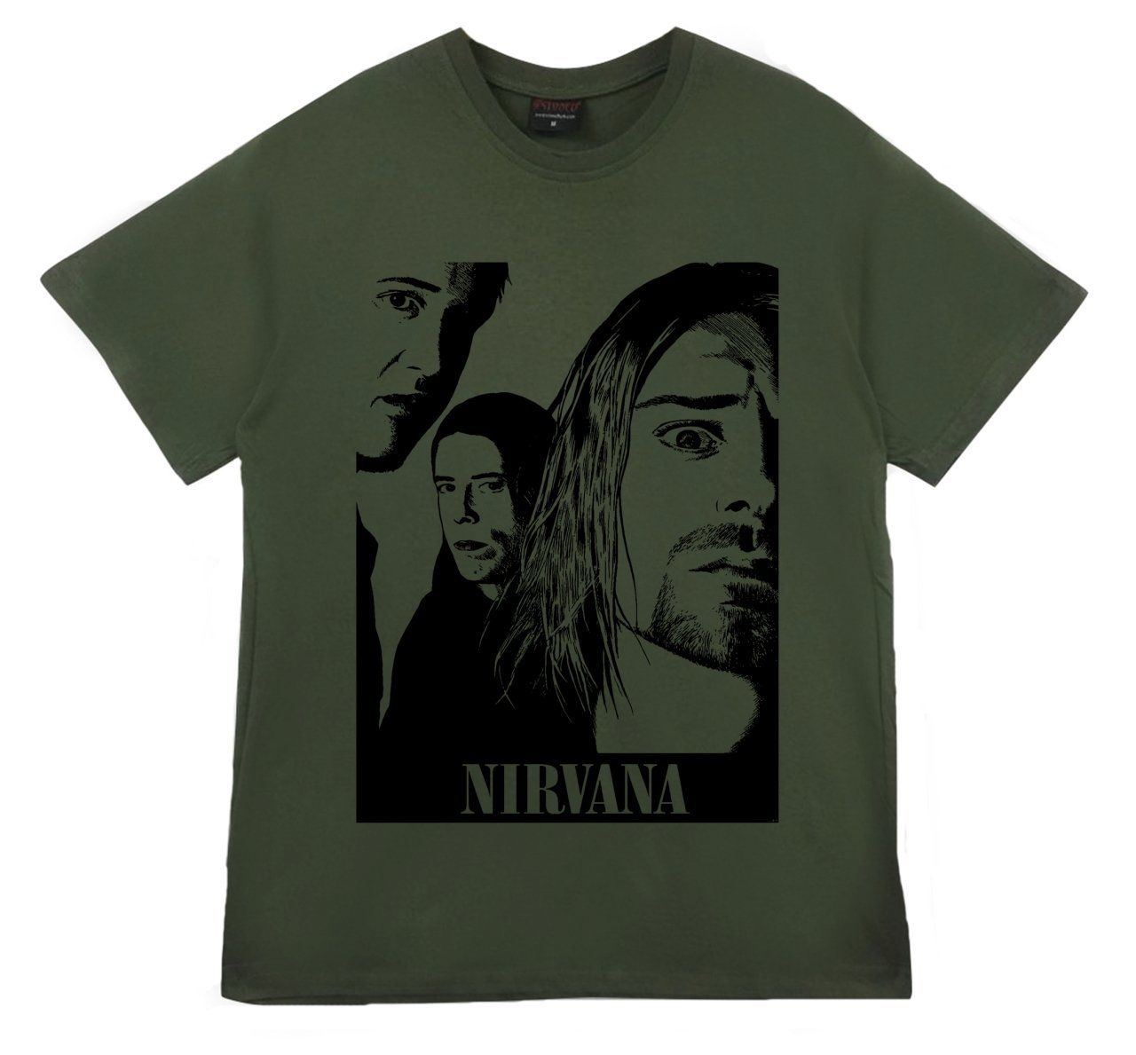 Nirvana Baskılı T-shirt