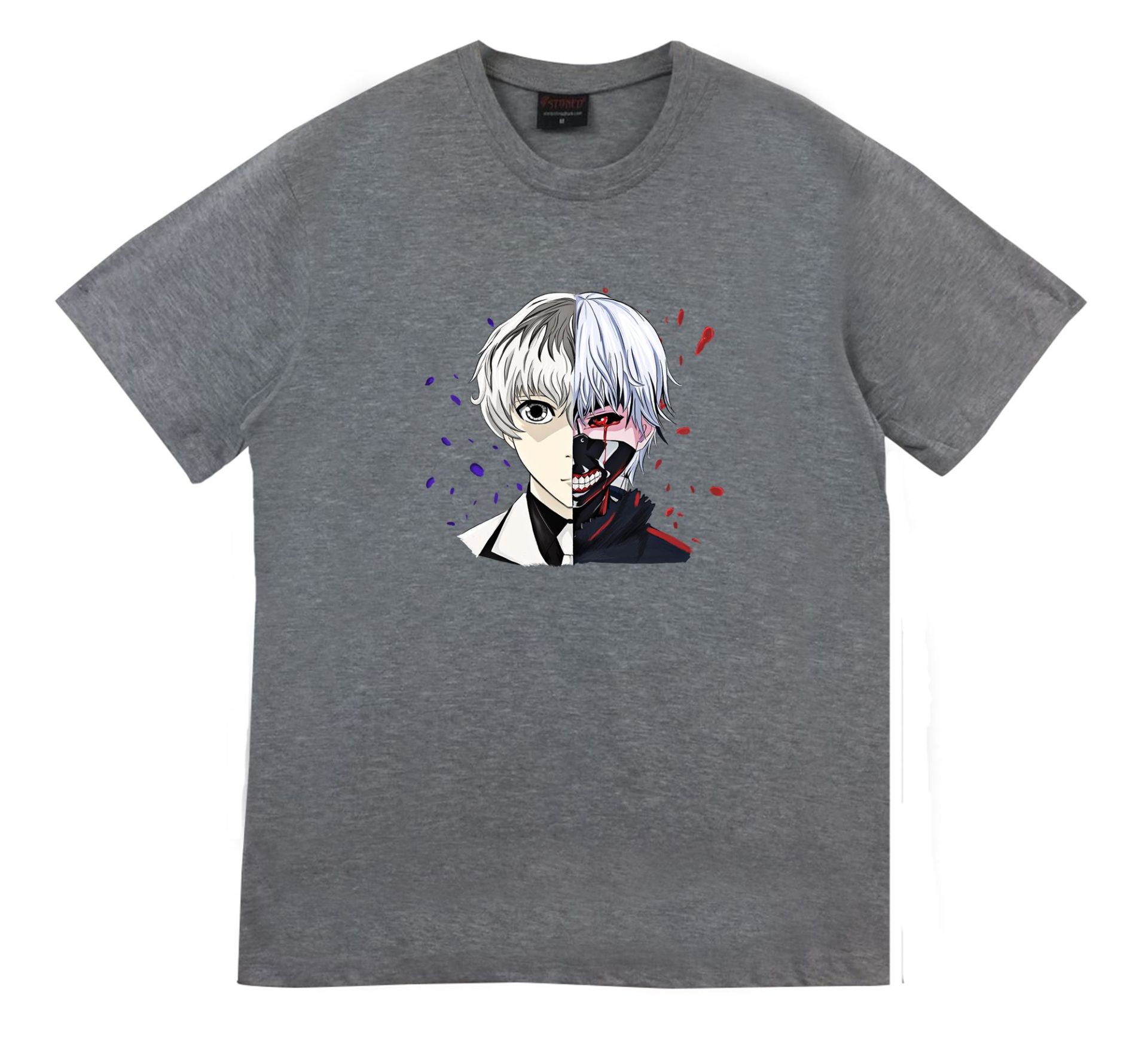 Tokyo Ghoul Anime Baskılı Tshirt