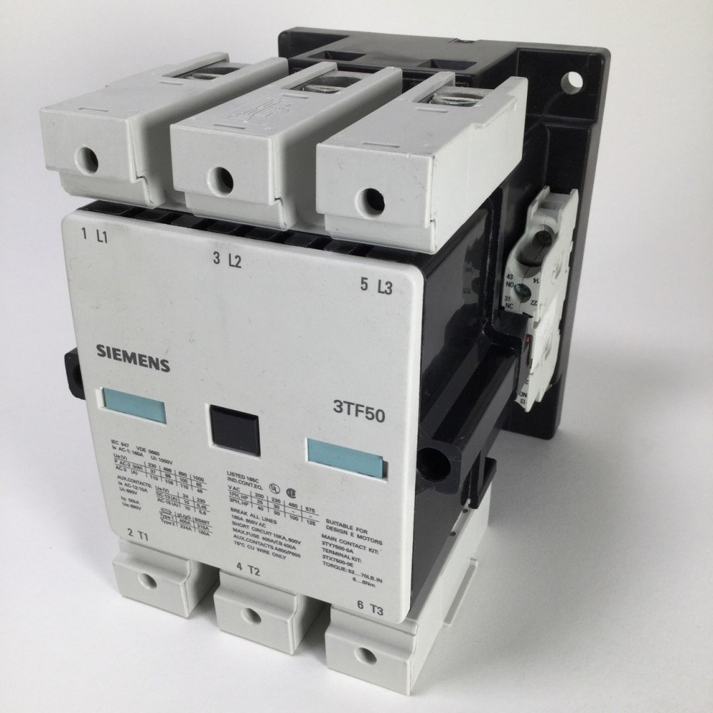 SIEMENS 3TF50 22-0AP0 55 KW 230V 50HZ KONTAKTÖR