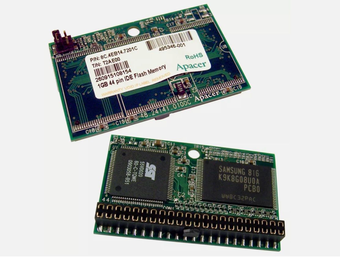 Apacer 1GB 44 pin ide Yatay Flash Memory DOM 659064-001  495346-001