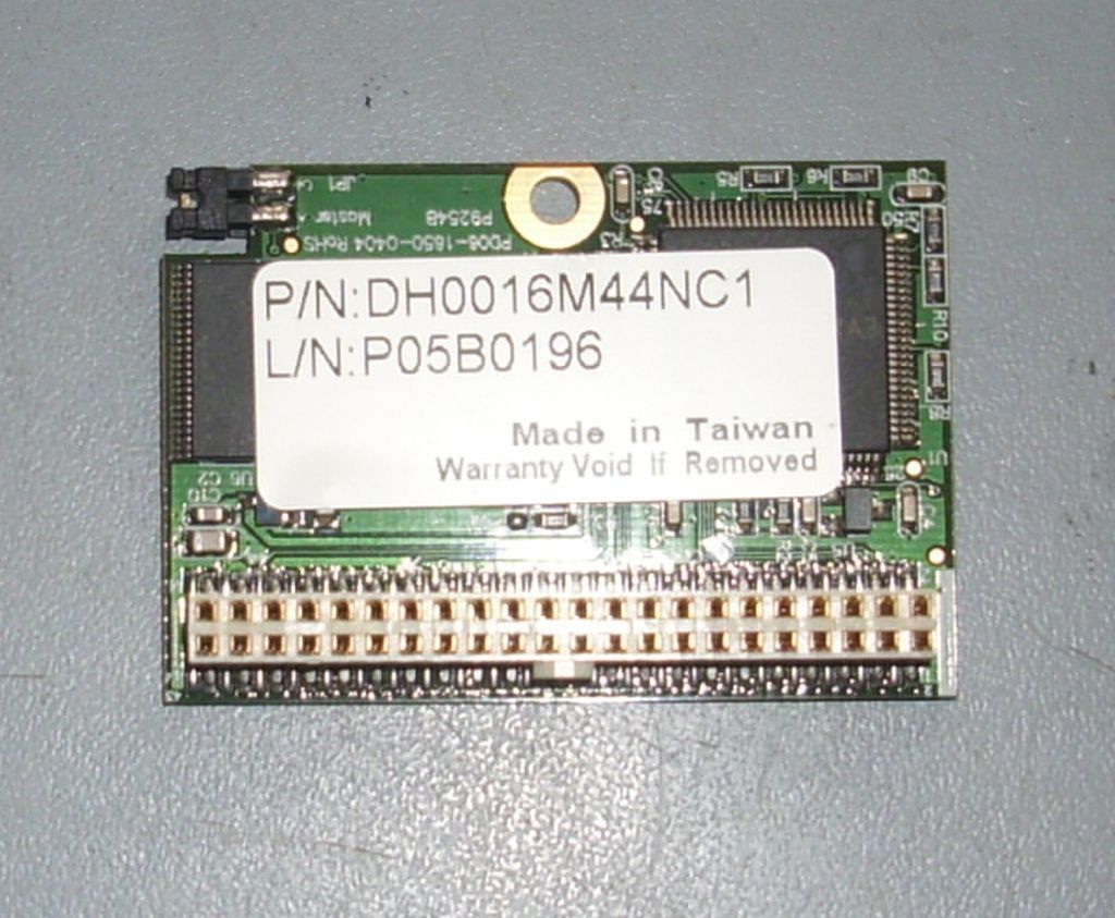 Neoware 16MB 44 pin ide Yatay Flash Memory DOM