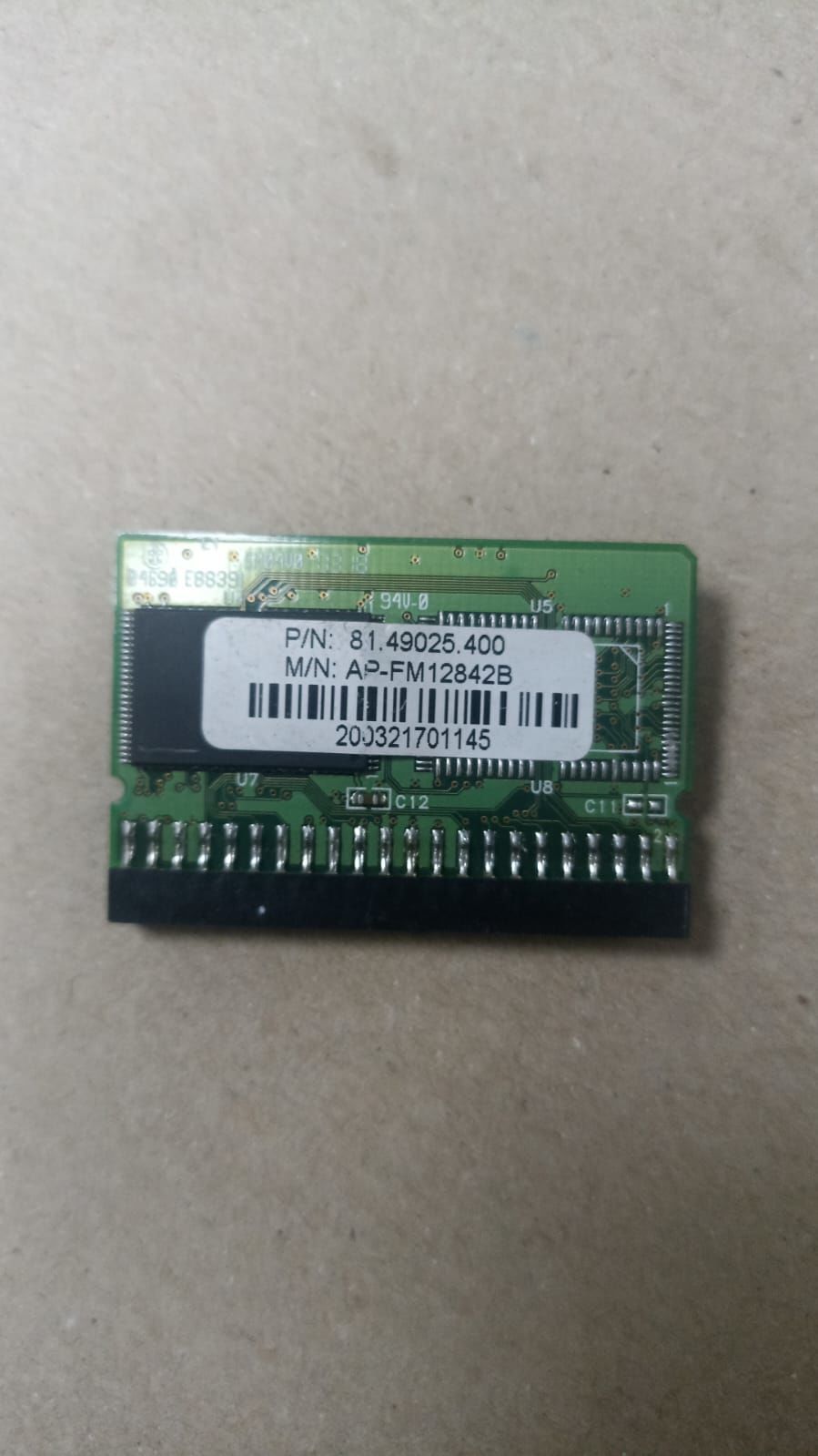 Apacer 128MB 44 pin ide Dikey Flash Memory DOM AP-FM12842B