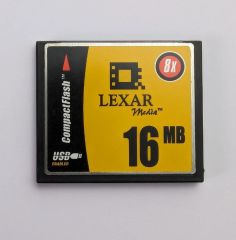 16MB LEXAR CF KART