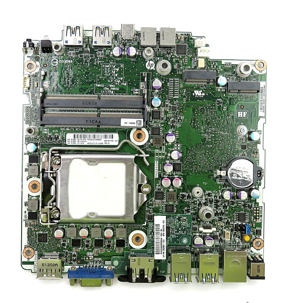 HP 801739-001 EliteDesk 800 G2 810660-001 810660-501 LG1151 anakart