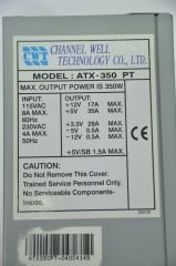 Channel Well ATX-350 PT 350W Power Supply