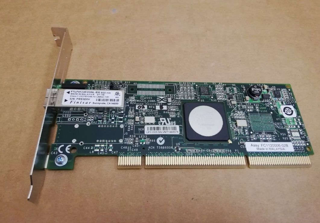 IBM FRU 03N5014 PCI-X 4GB Fibre Channel Adapter Card FB HBA