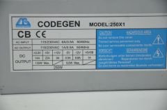 CODEGEN 250X1 250W POWER SUPPLY