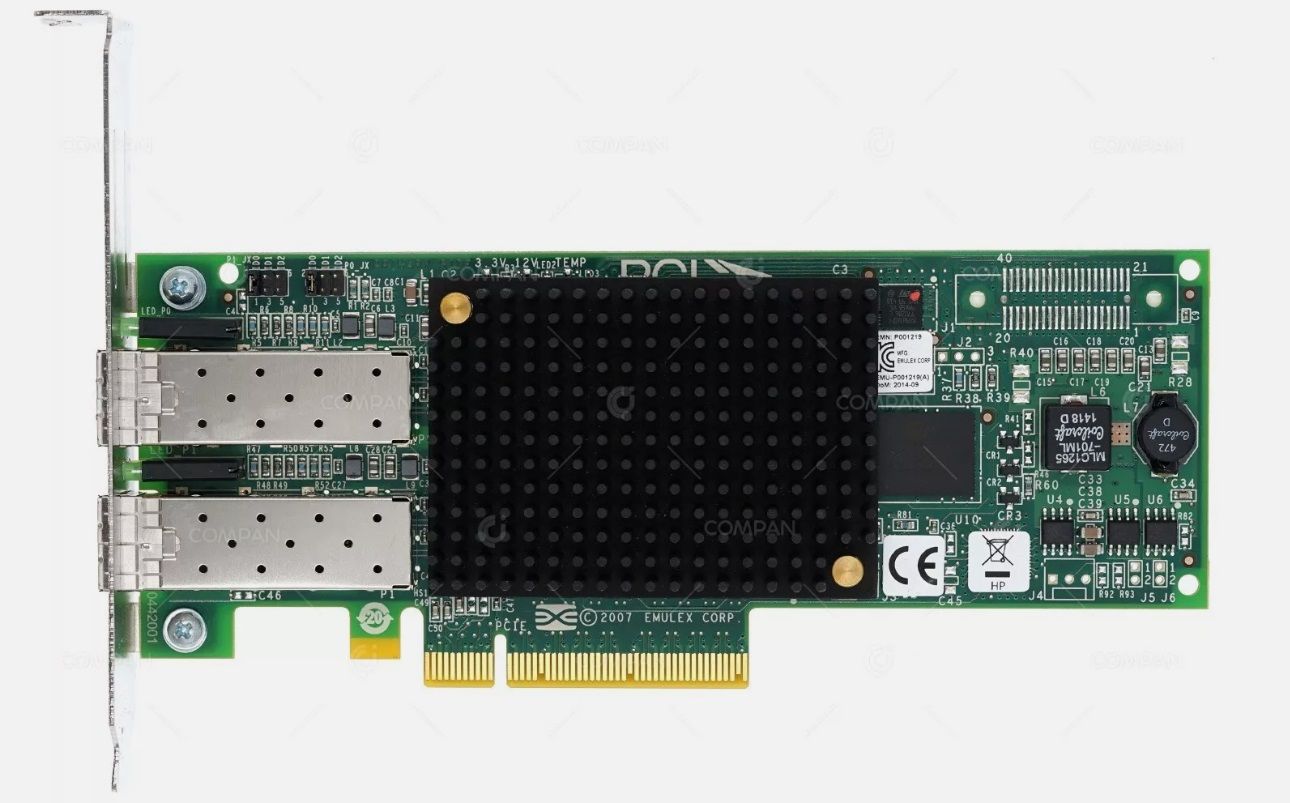 697890-001 / HP 82E LPE12002 DUAL PORT 8GB FC HBA PCI-E ADAPTER