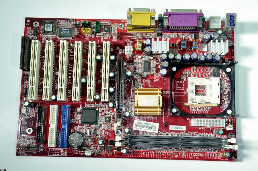 MSI 478 PIN MS-6566 DDR1 ANAKART