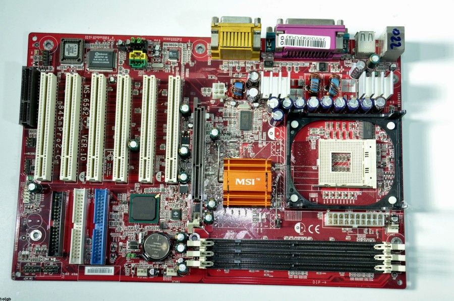 MSI 478 PIN MS-6562 SDRAM ANAKART