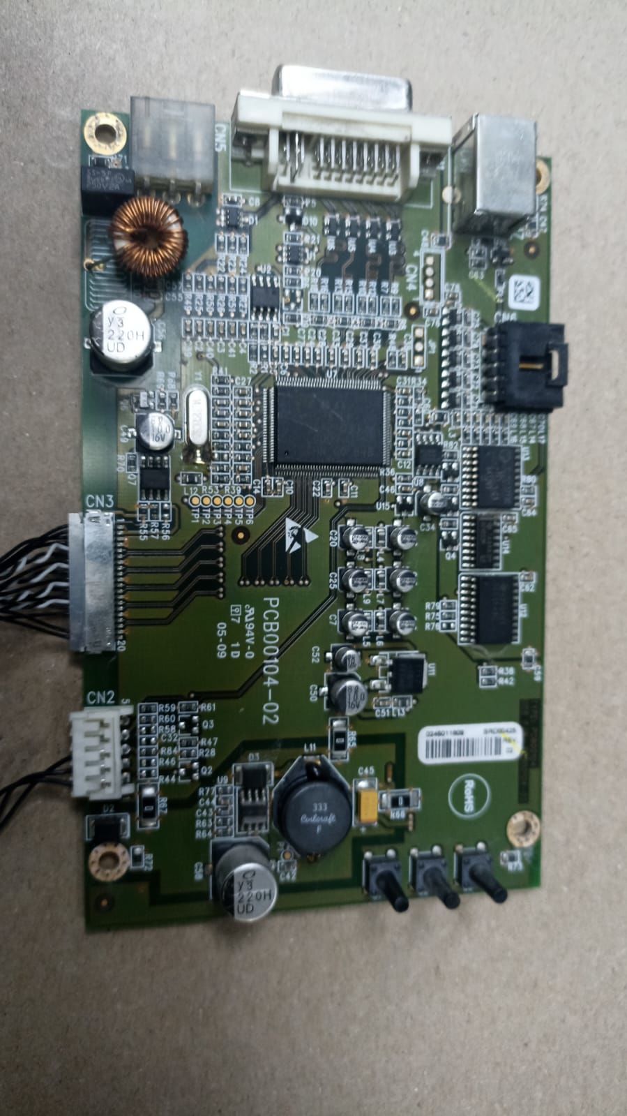 NCR GDS E157132 DISPLAY BOARD PCB00104-02