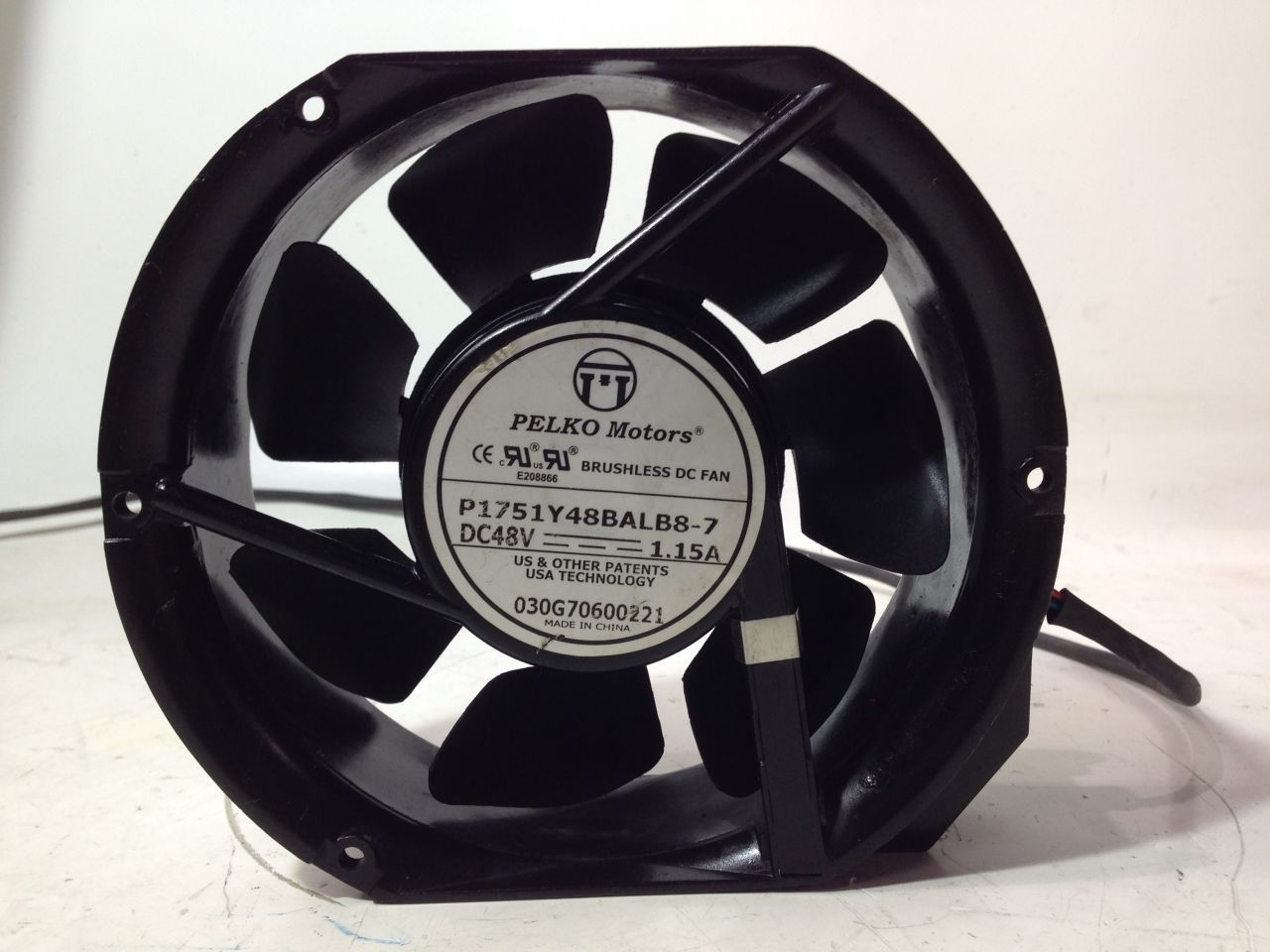 PELKO P1751Y48BALB8-7 170X50 48 VDC 1.15A FAN