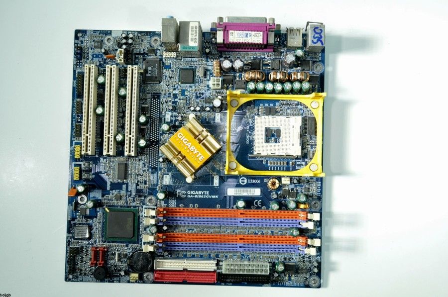 GIGABYTE 478 PIN GA-8I865GVMK DDR1 SATA ANAKART