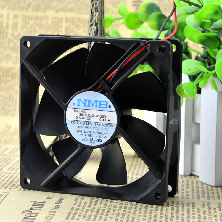 NMB 3610KL-04W-B50 90X25 12 VDC 0.43 FAN