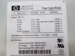 HP DPS-349AB A D8520-63001 0950-3494 349W POWER SUPPLY