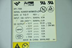 AcBel API-7598 80902425 125W POWER SUPPLY