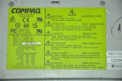 Compaq ESP105 PS-6301-1 108859-001 159125-001 275W POWER SUPPLY