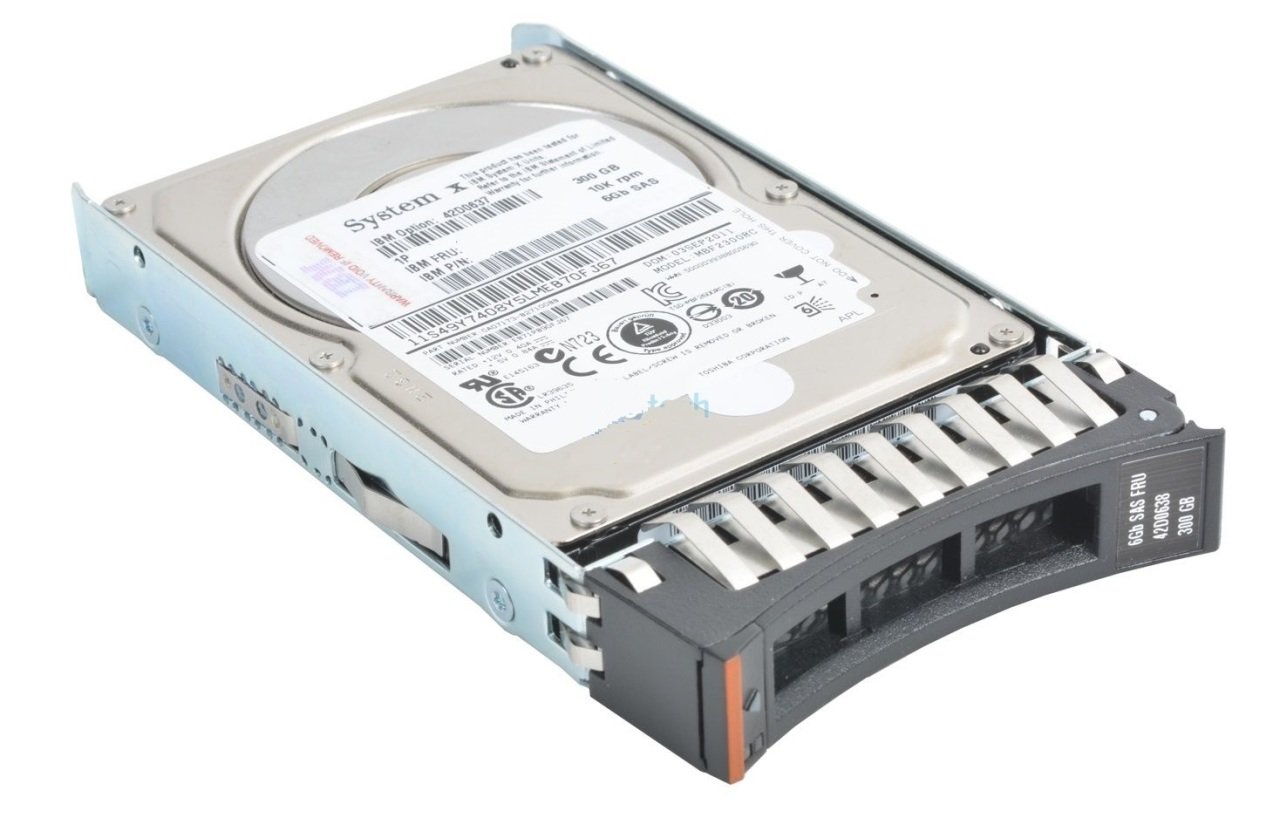 TOSHIBA SAS MBF2300RC 90Y8878 300GB 10025 RPM 6Gb/s 2.5'' HDD