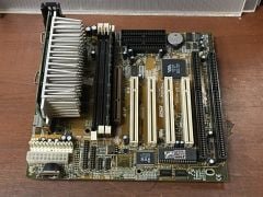 ZIDA BX98-AT isalı ANAKART, Slot 1 + Celeron CPU + 64Mb SDRAM