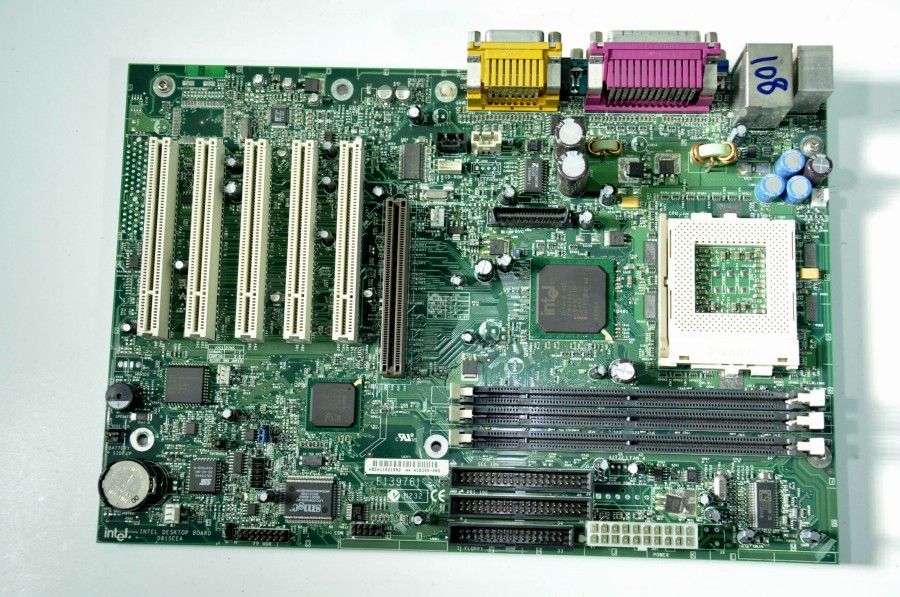 INTEL P3 SOKET 370 D815EEA A10380-406 SDRAM ANAKART