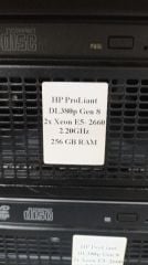 HP DL380P G8 256 GB RAM 2x E5-2660 2,20 CPU SERVER SUNUCU