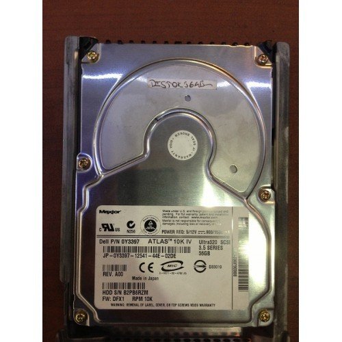 MAXTOR 80 PIN 36GB 8B036J002175H 3.5'' 10000RPM SCSI HDD
