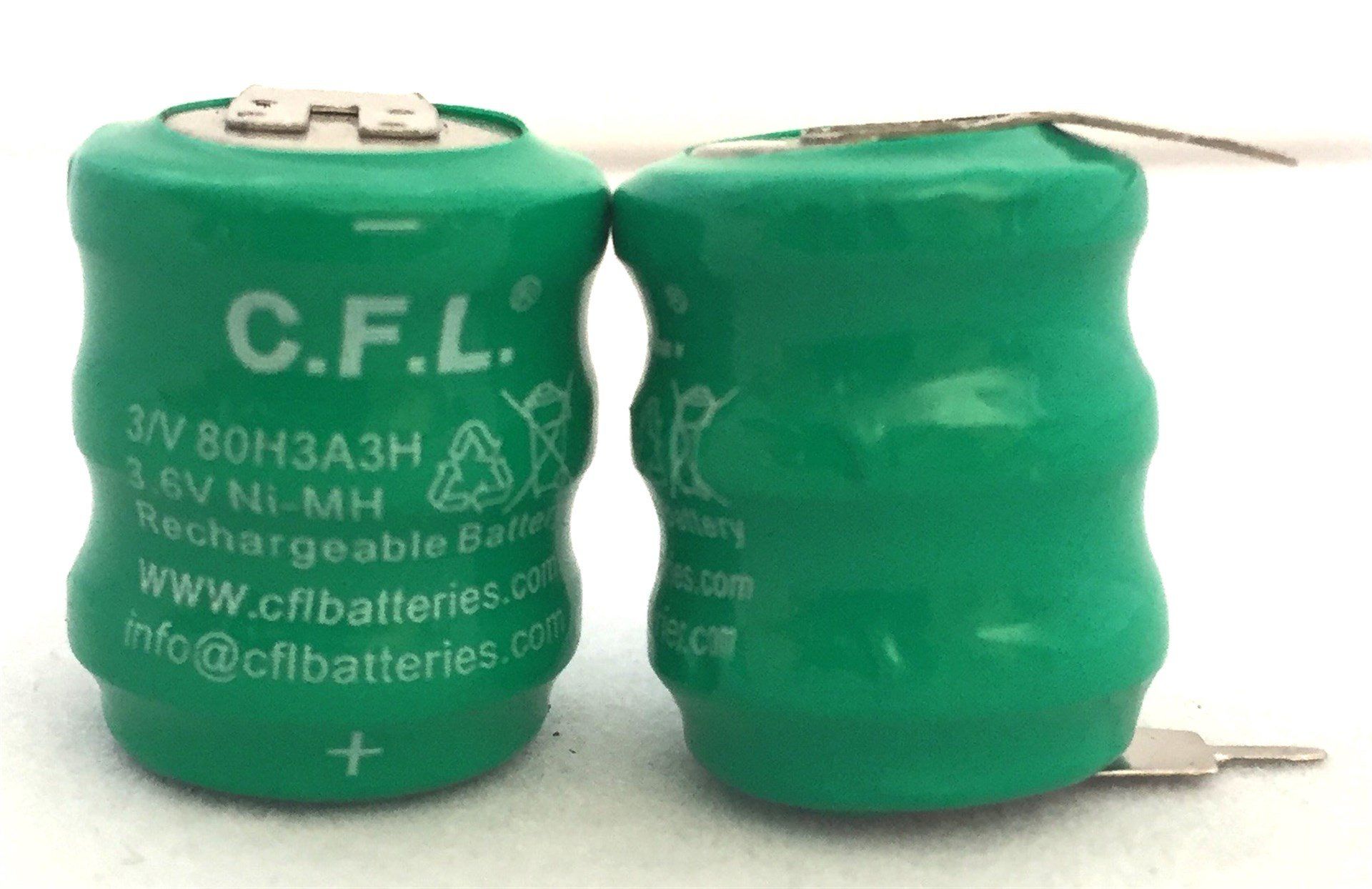 C.F.L. 3/V 80H3A3H 3.6V Ni-Mh ŞARJ EDİLEBİLİR PUNTALI ENDÜSTRİYEL PİL