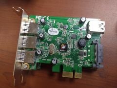 JU-P40213-S1 | SIIG | 3 Port Usb Adapter Usb Card And Hub