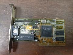 S3 Trio3D/2X 4MB QCA2HC 86C368 AGP Video Graphics Card